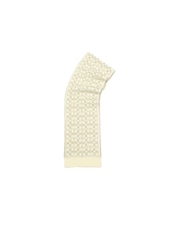 COACH Cream Signature C Metallic Muffler - Image 3 of 4