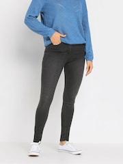 Стретчевые джинсы скинни Long Tall Sally AVA - Изображение 2 из 4