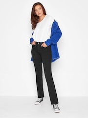 Long Tall Sally Black Slim MIA Stretch Leg Jeans - Image 2 of 5
