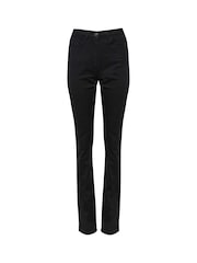 Long Tall Sally Black Slim MIA Stretch Leg Jeans - Image 4 of 5