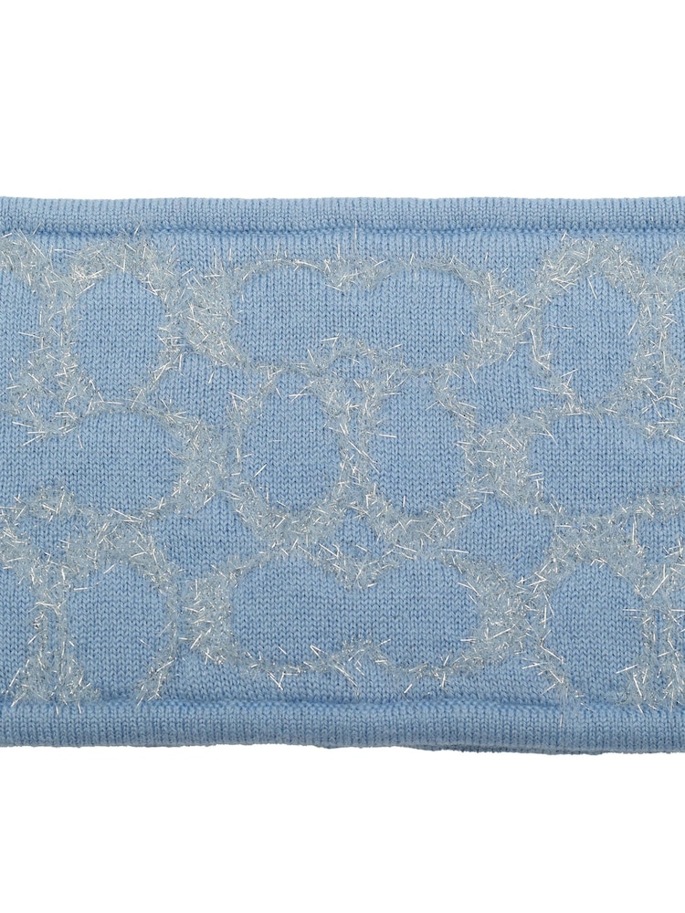 COACH Blue Signature C Metallic Headband - Image 3 of 3