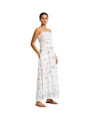 Seafolly Shirred Maxi Dress - Image 1 of 4