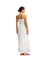 Seafolly Shirred Maxi Dress - Image 2 of 4