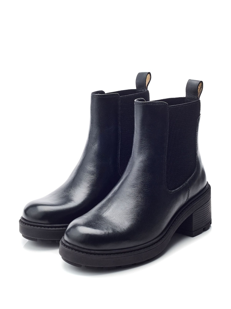 Moda in Pelle Oreli Leather Chelsea Boots - Image 2 of 4