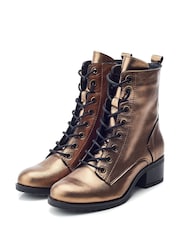 Moda in Pelle BEZZIE LACE UP LEATHER ANKLE BOOT - Image 2 of 4