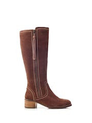 Moda in Pelle Rodell Chunky Side Zip Long Boots - Image 1 of 4