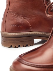 Moda in Pelle Orchid Apron Toe Slab Ankle Boots - Image 4 of 4