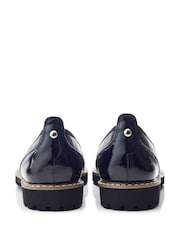 črna - Moda in Pelle Egleton Toe Cap Ballerina Shoes - Slika 3 iz 4
