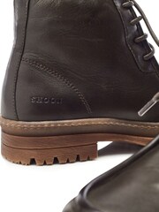 Moda in Pelle Orchid Apron Toe Slab Ankle Boots - Image 4 of 4