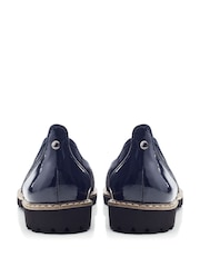 modra - Moda in Pelle Egleton Toe Cap Ballerina Shoes - Slika 2 iz 4