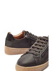 Moda in Pelle Elston Gum Sole Side Zip Trainers - Image 4 of 4