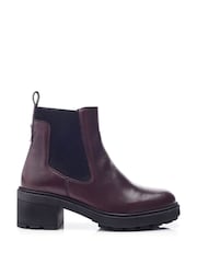 Moda in Pelle Oreli Leather Chelsea Boots - Image 1 of 4
