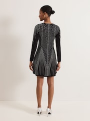 Phase Eight Black Lexie Stud Dress - Image 2 of 7