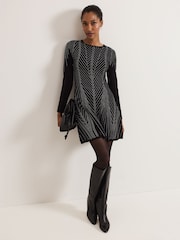 Phase Eight Black Lexie Stud Dress - Image 6 of 7