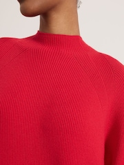 Phase Eight Red Eliana Jumper Dress - Image 4 of 6