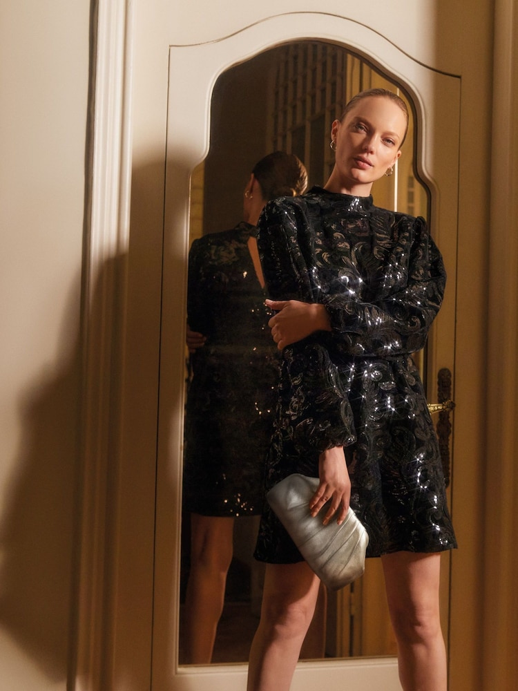 Phase Eight Black Trudy Black Dress - Image 1 of 7