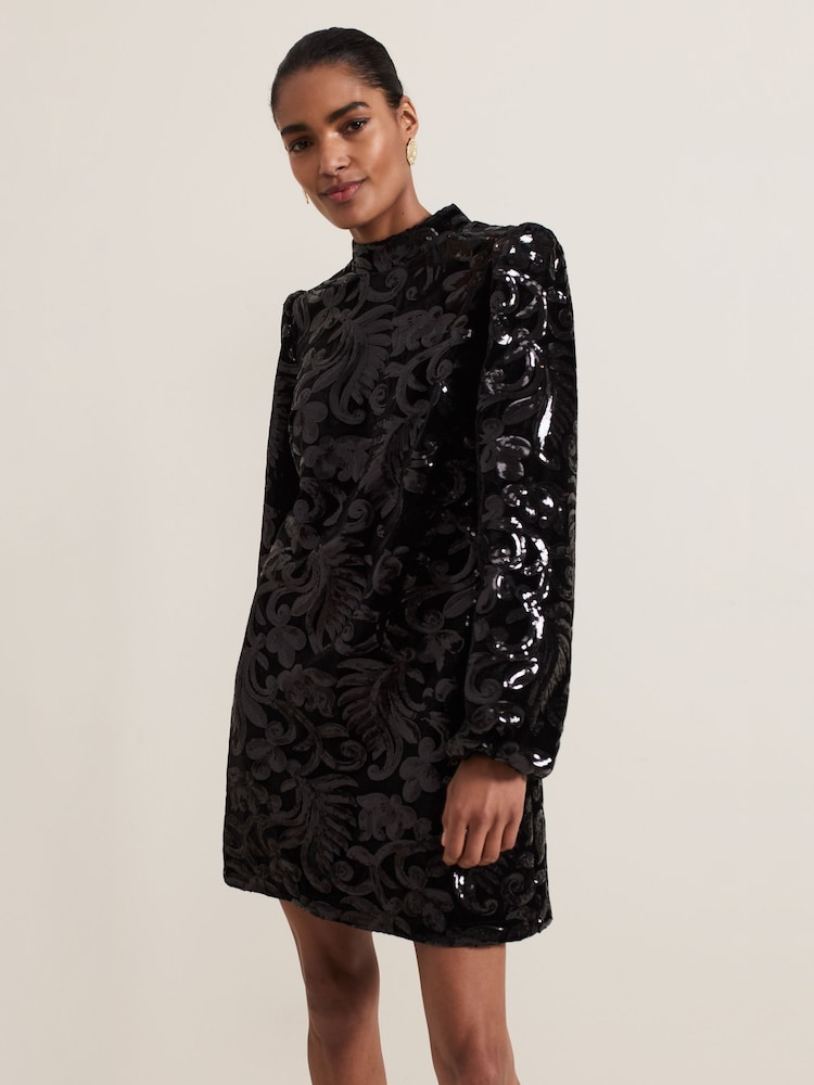 Phase Eight Black Trudy Black Dress - Image 2 of 7