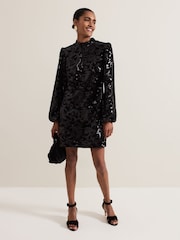 Phase Eight Black Trudy Black Dress - Image 4 of 7