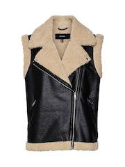 VERO MODA Teddy Sleeveless Gilet - Bild 5 von 6