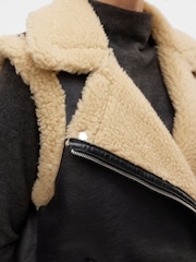 VERO MODA Teddy Sleeveless Gilet - Bild 6 von 6
