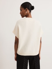 Phase Eight White Allie Jewelled Knit Jumper - Image 2 of 7