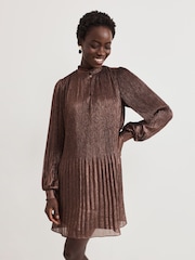 Phase Eight Pink Ella Chain Swing Dress - Image 1 of 7