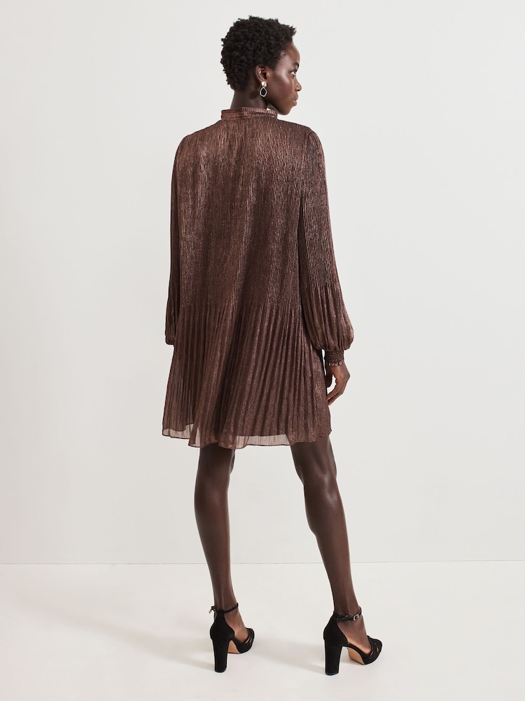 Phase Eight Pink Ella Chain Swing Dress - Image 2 of 7