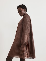 Phase Eight Pink Ella Chain Swing Dress - Image 4 of 7