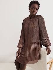 Phase Eight Pink Ella Chain Swing Dress - Image 5 of 7