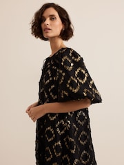 Phase Eight Black Bella Dress - Image 5 of 8