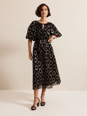 Phase Eight Black Bella Dress - Image 7 of 8