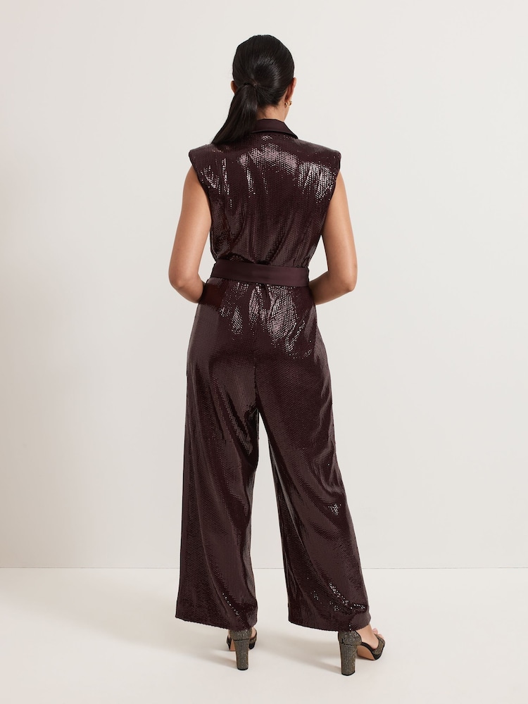 Phase Eight Red Petite Ivey Jumpsuit - Image 2 of 7