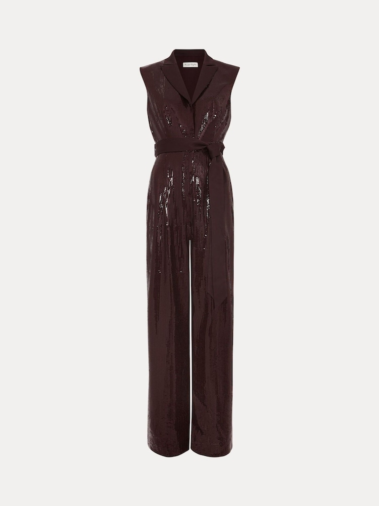 Phase Eight Red Petite Ivey Jumpsuit - Image 7 of 7