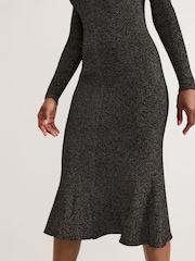 Phase Eight Gold Tillie Sparkle Dress - Image 5 of 7