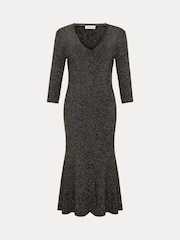 Phase Eight Gold Tillie Sparkle Dress - Image 7 of 7