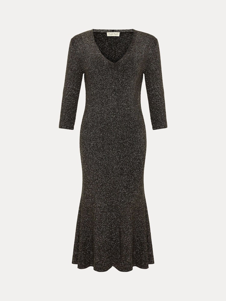 Phase Eight Gold Tillie Sparkle Dress - Image 7 of 7 Phase Eight Gold Tillie Sparkle Dress - Image 7 of 7