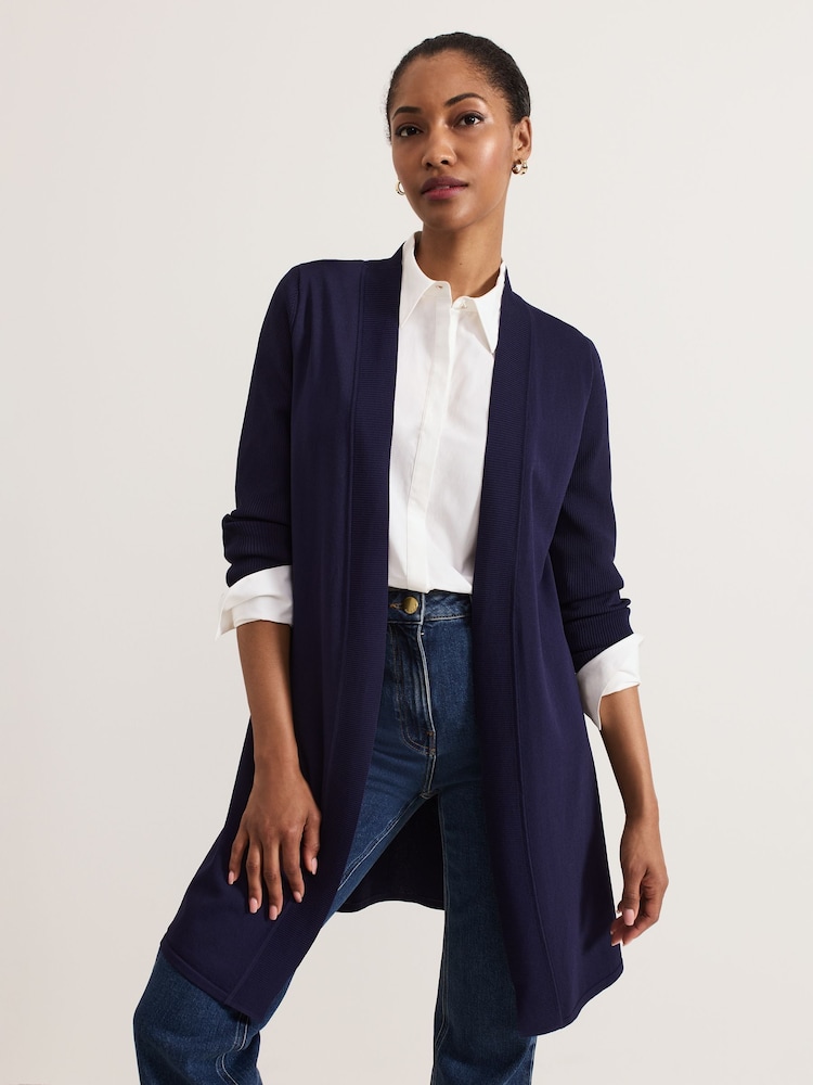 Phase Eight Blue Lauren Cardigan - Image 1 of 7