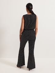 Phase Eight Black Samantha PE Trousers - Image 2 of 6