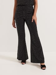 Phase Eight Black Samantha PE Trousers - Image 3 of 6