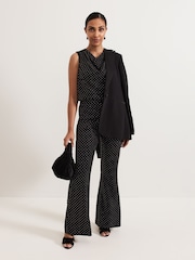 Phase Eight Black Samantha PE Trousers - Image 5 of 6