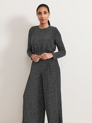 Phase Eight Black Petite Sasha Jumpsuit - Image 3 of 7
