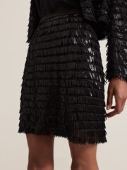 Phase Eight Black Dolly Mini Skirt - Image 4 of 6