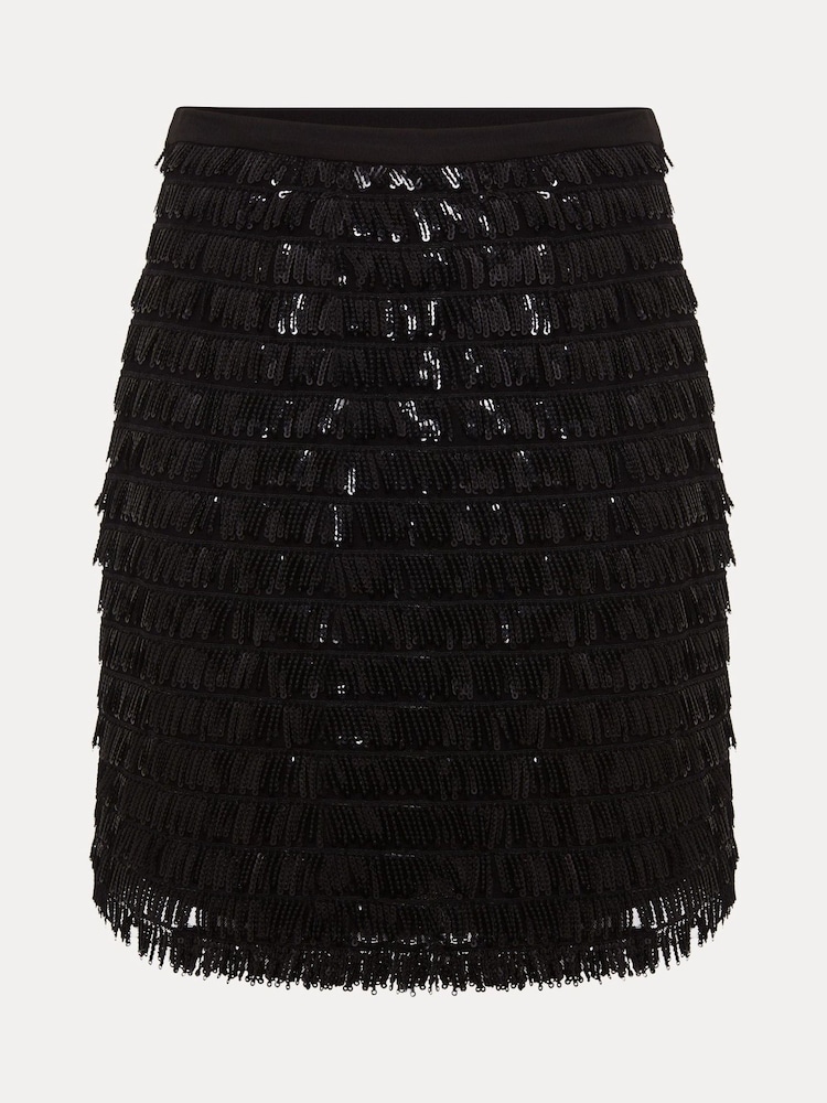 Phase Eight Black Dolly Mini Skirt - Image 6 of 6
