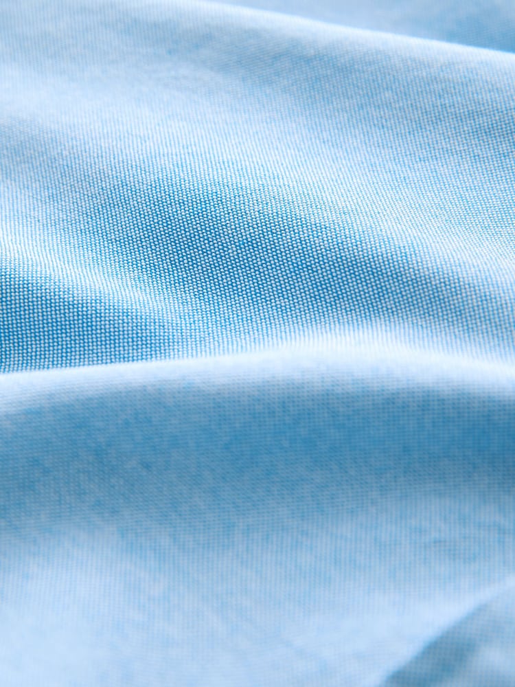Light Blue Lightweight Long Sleeve Oxford Shirt - Image 8 of 8 Light Blue Lightweight Long Sleeve Oxford Shirt - Image 8 of 8