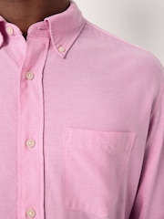 Pink Lightweight Long Sleeve Oxford Shirt - Image 5 of 9