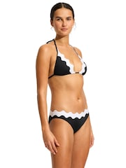 Seafolly Ric Rac Slide Triangle Bikini Top - Image 2 of 6