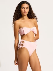 Seafolly Bow Front Bandeau Bikini Top - Image 1 of 4