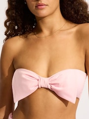 Seafolly Bow Front Bandeau Bikini Top - Image 2 of 4