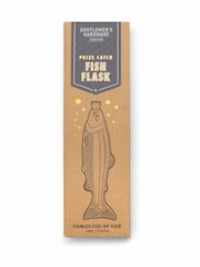 Gentleman’s Hardware Fish Hip Flask Prize Catch 4.5 fl.oz/ 130ml - Image 1 of 4