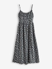 Billabong Take Your Time Ditsy Sleeveless Black Dress - Image 5 of 5